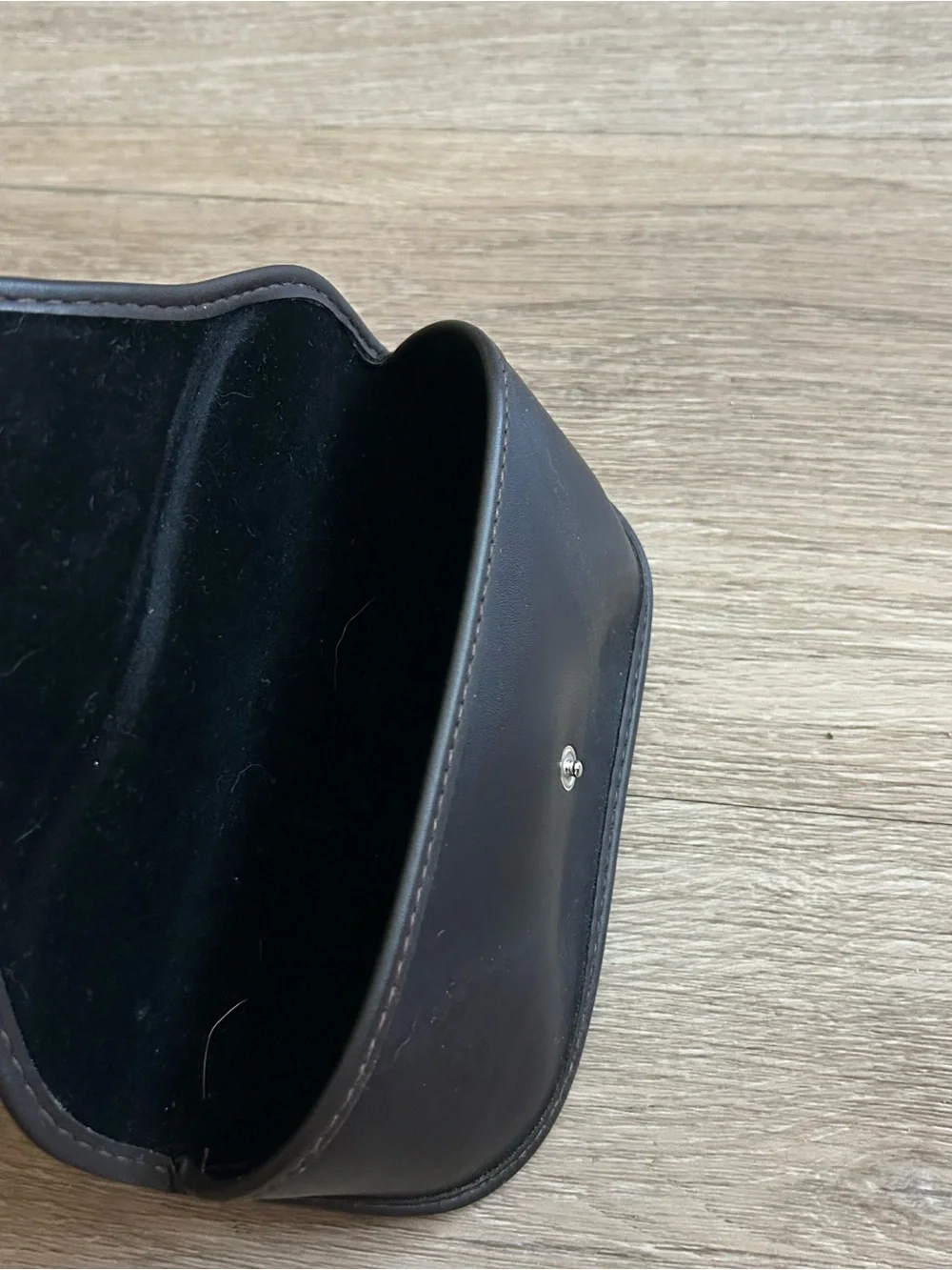 Persol Black Sunglasses Leather Case